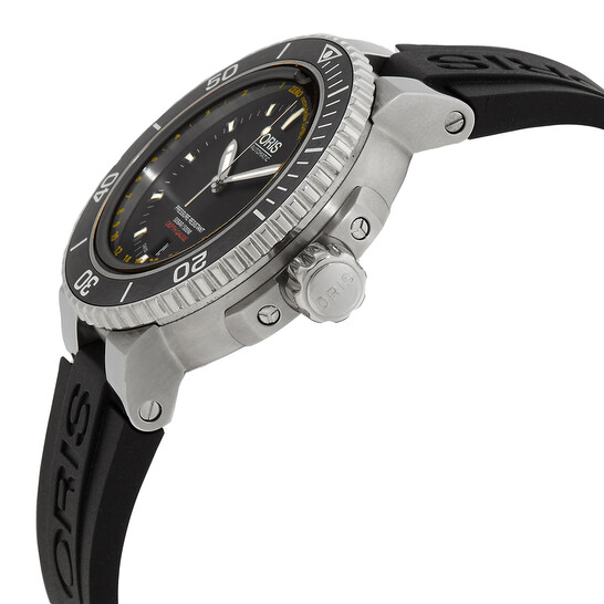 Oris Aquis Depth Gauge Automatic Black Dial Stainless Steel Men's Watch 733-7675-4154RS - 546x546 Image #2