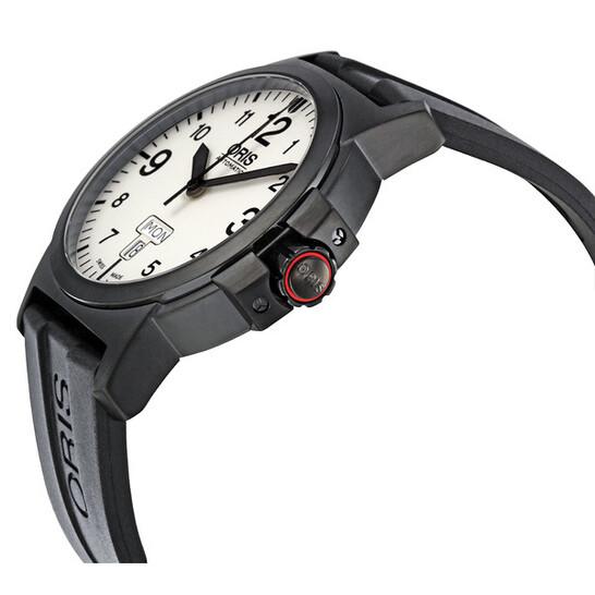 ORIS パイロットウォッチ　BC3 ブラック／アイボリー Watch Oris Oris BC3 Sportsman | Oris BC3 01 735 7640 4164-07