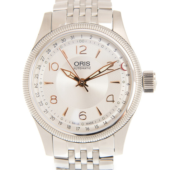 Oris Big Crown Pointer Date Automatic Silver Dial Unisex Watch 754