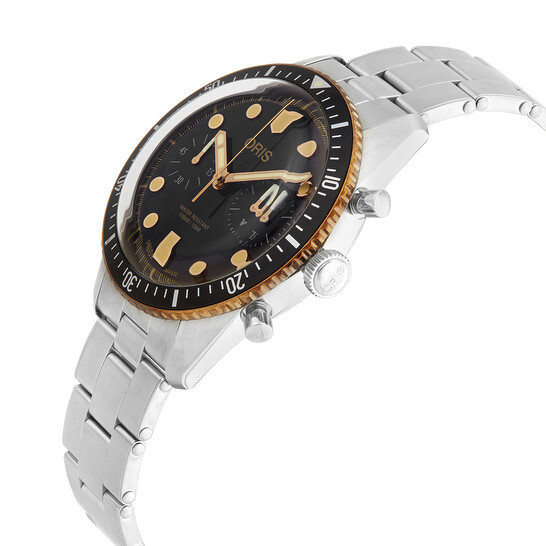 Oris Divers Sixty-Five Chronograph Automatic Black Dial Men's