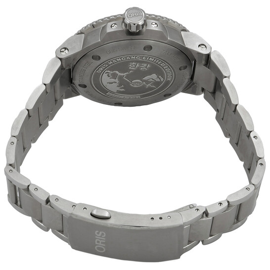 Oris Limited Edition Automatic Green Dial Watch 01 743 7734 4187