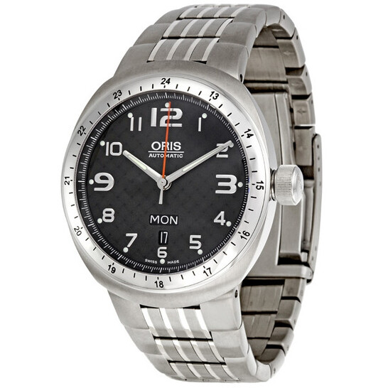 Oris TT3 Day Date Titanium Men's Automatic Watch 635-7588-7069MB