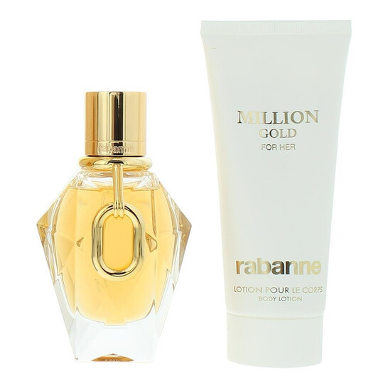 Paco Rabanne Ladies Million Gold Gift Set Fragrances 3349668642762 - Main Image