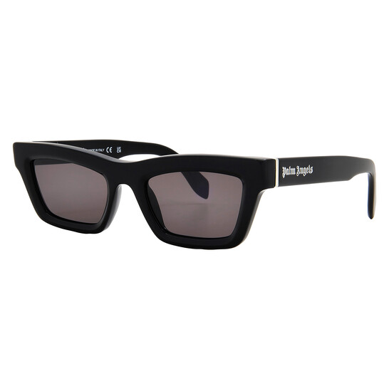 Palm Angels MELROSE Dark Grey Rectangular Unisex Sunglasses  display picture 1