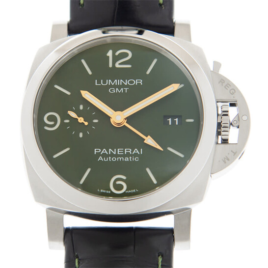 Panerai Luminor Automatic Green Dial 'MS Dhoni Editiion' Men's Watch  PAM01056