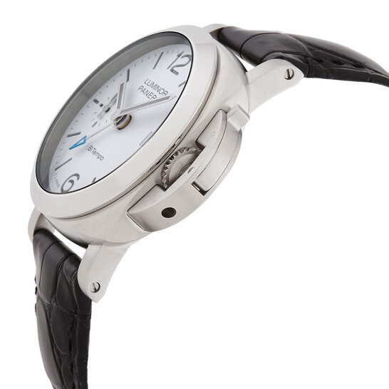 Panerai Luminor Quaranta BiTempo Automatic White Dial Men's Watch PAM01367 - 546x546 Image #2