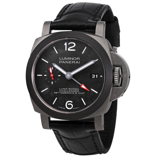 Panerai Luna Rossa Automatic Black Dial Men's Watch PAM01096