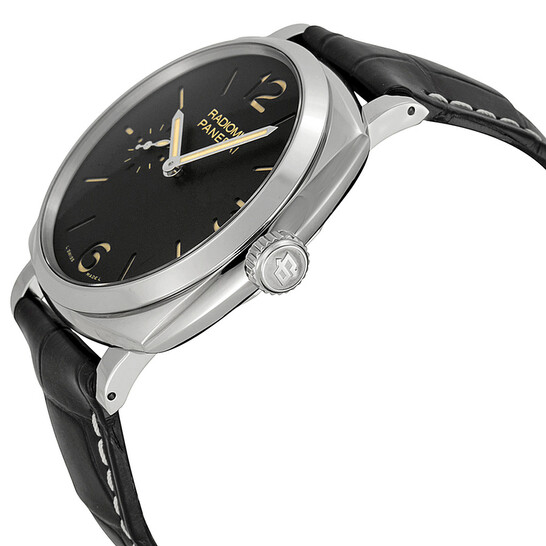 Panerai Radiomir 1940 Hand Wound Black Dial Black Leather Men's Watch PAM00512 - 546x546 Image #2