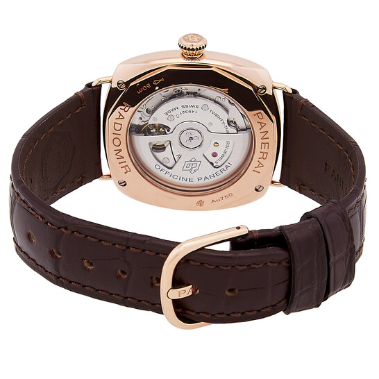 Leather Panerai 421 Panerai Radiomir Days GMT Oro Rosso PAM00421