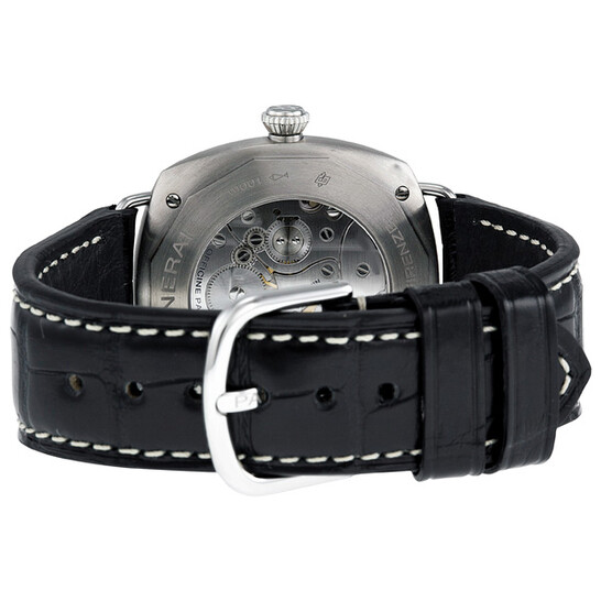 Panerai Radiomir Titanium Black Dial Leather Mechanical Men's Watch PAM00338 - 546x546 Image #3