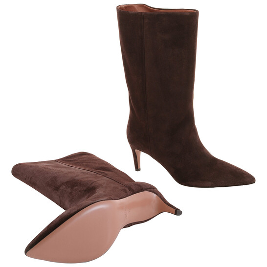 Paris Texas Mid-Calf 60 Stiletto Boots, Brand Size 36 ( US