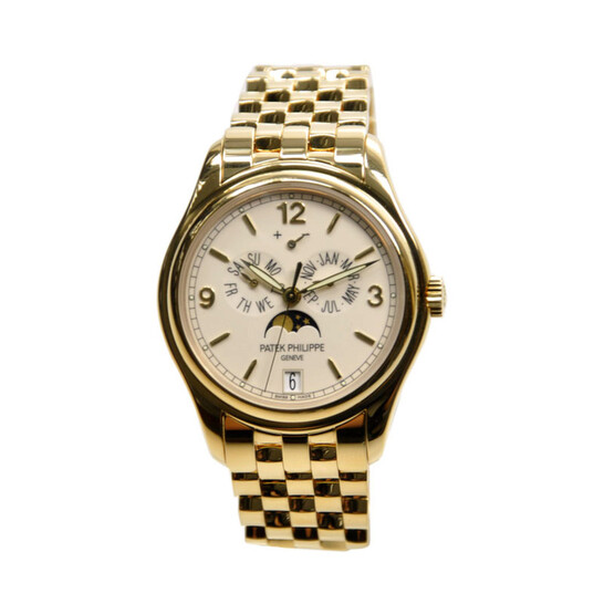 Patek Philippe Complications Mechanical Ivory Dial Men's Watch