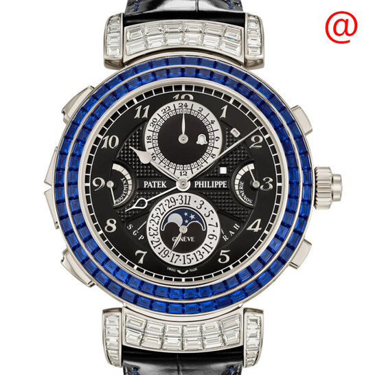 Patek Philippe Grand Complications Perpetual Alarm Hand Wind Black Dial Men's Watch 6300-401G-001 - 546x546