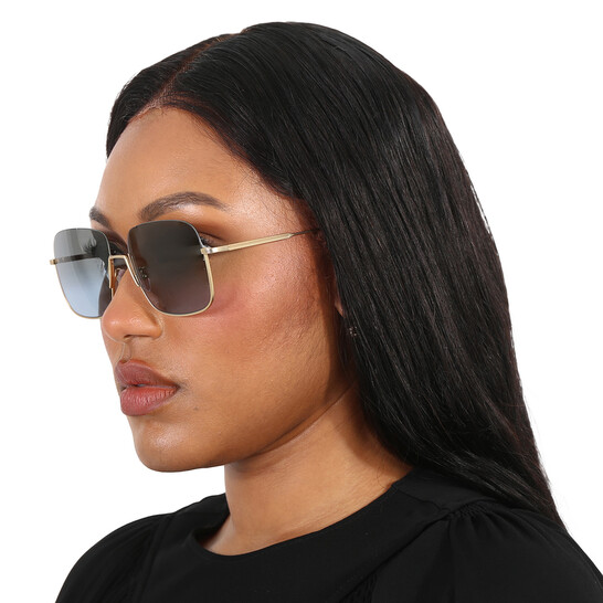 Paul Smith Cassidy Blue Square Ladies Sunglasses PSSN02855  display picture 1
