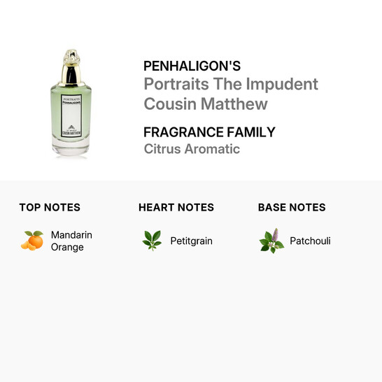 Penhaligon's Men's Portraits The Impudent Cousin Matthew EDP Spray