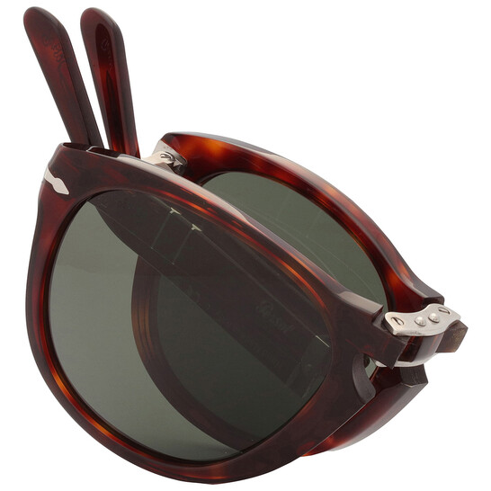 Persol Green Pilot Folding Unisex Sunglasses PO0714 24/31 54