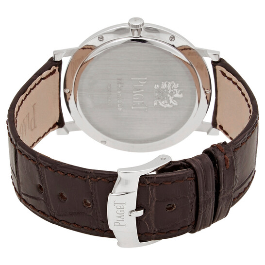 Piaget Altiplano Hand Wind White Dial Watch G0A29112