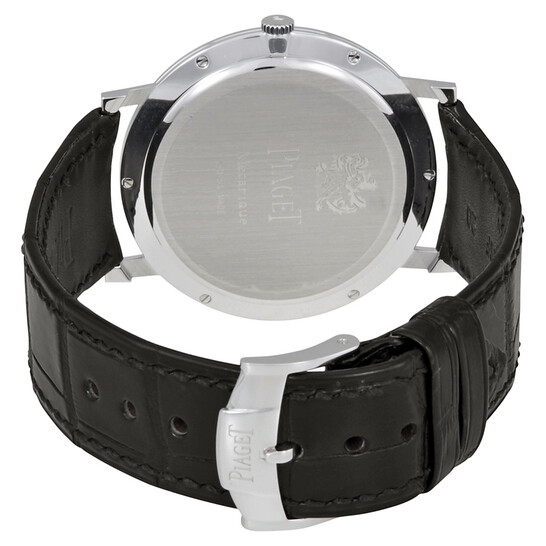 Piaget Altiplano Mechanical Black Dial 18Kt White Gold Men's Watch GOA29113 - 546x546 Image #3
