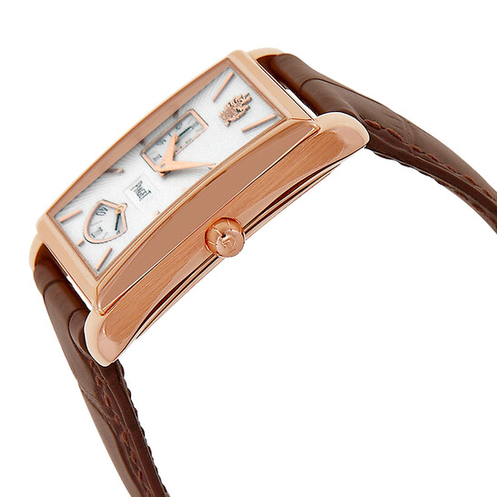 Piaget Black Tie Emperador Silver Dial Brown Leather Men's Watch G0A33070 - 546x546 Image #2