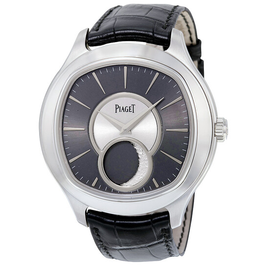 Piaget Emperador Cushion-Shaped Moon Phase Automatic 18kt White Gold Men's Watch GOA34021 Piaget Emperador Cushion-Shaped Moon Phase Automatic 18kt White Gold Men's Watch GOA34021 - 546x546
