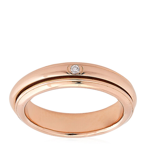 Piaget Possession Rose Gold Diamond Wedding Ring Size 55 G34P8C