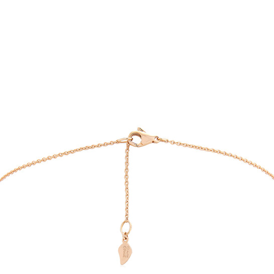 Piaget Rose 18k Rose Gold 0.38 CT Diamond Necklace - 546x546 Image #5