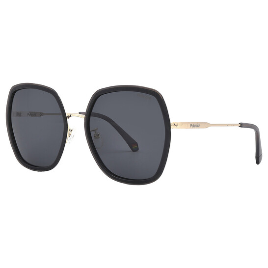 Polaroid Core Polarized Grey Butterfly Ladies Sunglasses PLD  display picture 3