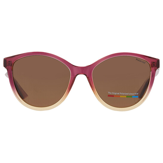 Polaroid Polarized Bronze Cat Eye Ladies Sunglasses PLD 4133  display picture 2