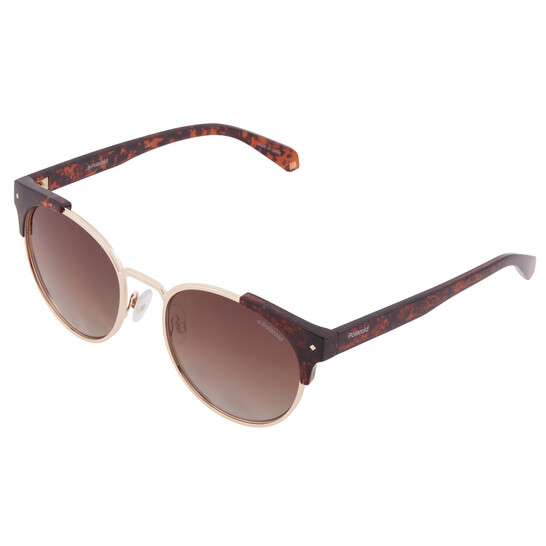 Polaroid Polarized Brown Oval Unisex Sunglasses PLD 6038/S/X  display picture 1