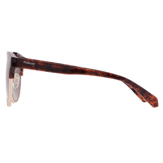 Polaroid Polarized Brown Oval Unisex Sunglasses PLD 6038/S/X  display picture 1