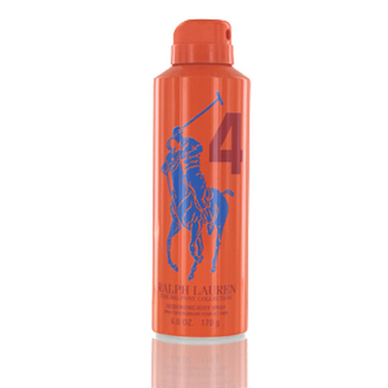 Polo Big Pony Ralph Lauren Deodorant Body Spray Orange oz (m)