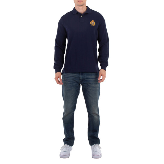Polo Ralph Lauren Big Pony Polo Crest Long Sleeve Polo, Size