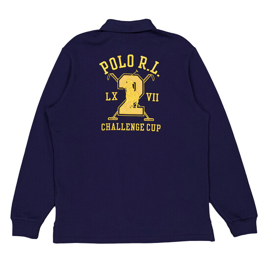 Polo Ralph Lauren Big Pony Polo Crest Long Sleeve Polo, Size