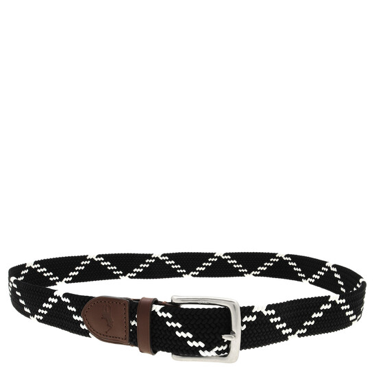 Polo Ralph Lauren Braided Engraved Logo Belt, Size Small