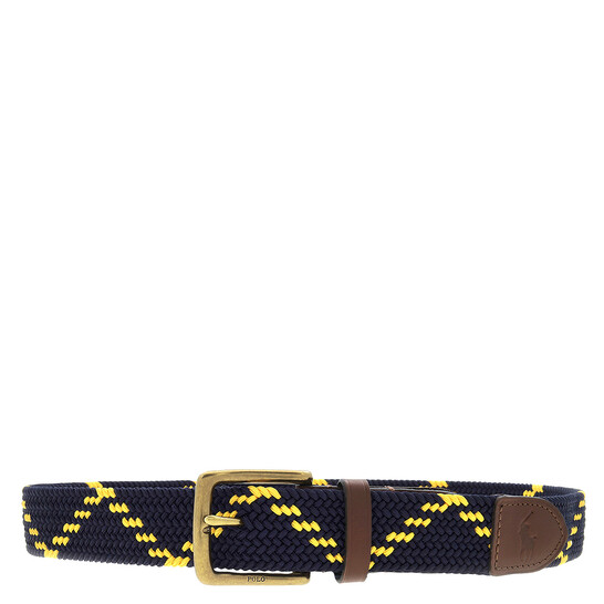 Polo Ralph Lauren Braided Pin Buckle Belt, Size Medium