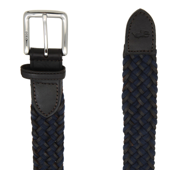 小物 RALPH LAUREN /PONY LOGO BRAIDED BELT RED Polo RALPH LAUREN Men's Belt Icon Polo Pony Player Leather