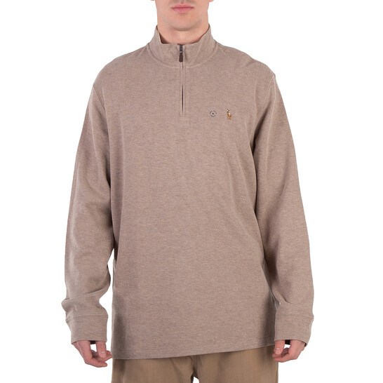 Polo Ralph Lauren Double Knit Quarter-Zip Sweater, Size X-Large