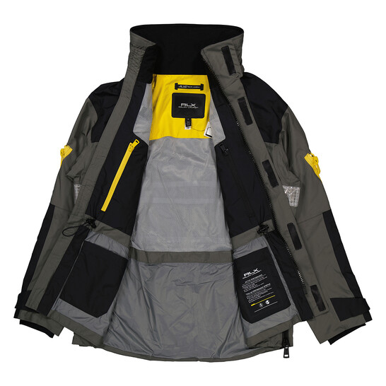 Polo Ralph Lauren Grey RLX Water Repellent Hooded Jacket