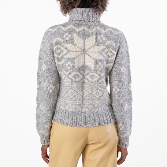 Polo Ralph Lauren Snowflake Intarsia Turtleneck Jumper - 546x546 Image #5