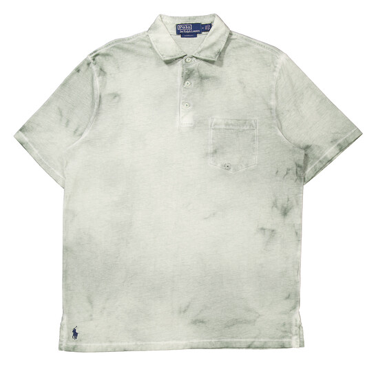 煎茶 墨画 台(LC742) Polo Ralph Lauren Tie Dye Cotton-Linen Polo Shirt, Size