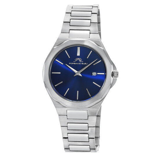 Porsamo Bleu watch Porsamo Bleu Preston Sport Quartz Blue Dial Mens Watch 1034APRR main image 3