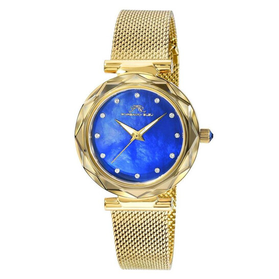 Porsamo Bleu Hazel Quartz Blue Dial Ladies Watch 1272BHAS