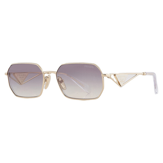 Prada Blue Gradient Mirror Silver Geometric Ladies  display picture 1