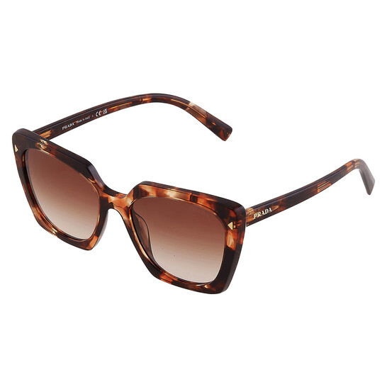 Prada Brown Gradient Butterfly Ladies Sunglasses PR 23ZS  display picture 2