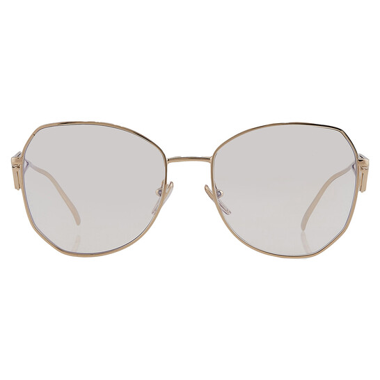 小物 PRADA clear sunglasses Prada Clear Blue Light Filter Irregular Ladies Sunglasses PR