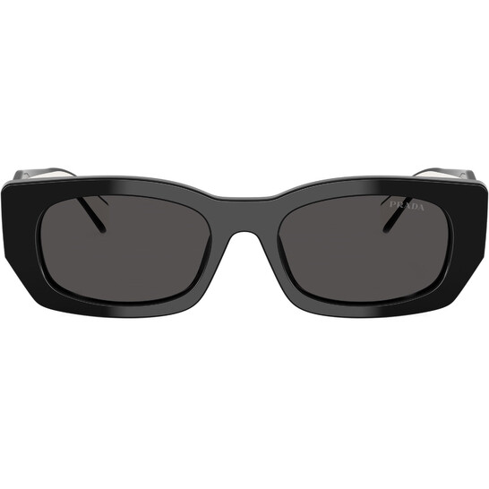 Prada Dark Grey Rectangular Ladies Sunglasses PR B05S 09Q08Z  display picture 2