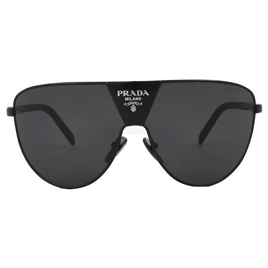Prada - Sunglasses for men but also unisex - PR 697sz Unisex Prada PR 27ZS L (54 - 21) with Grey lenses and Black frame  main image 3