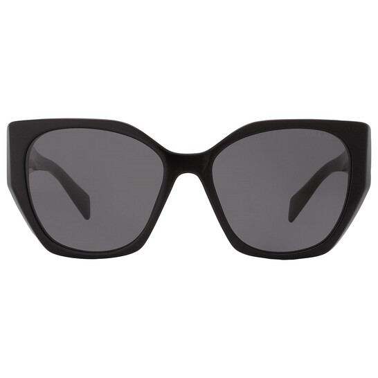 Prada Grey Butterfly Ladies Sunglasses PR 19ZS 1AB5S0 55