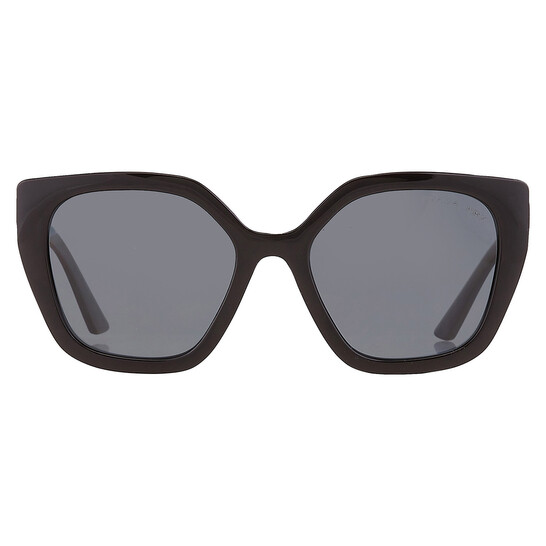 PRADA キャットアイフレムサンクラス PR24XS 1AB5Z1 Prada Grey Butterfly Ladies Sunglasses PR 24XS 1AB5Z1 52