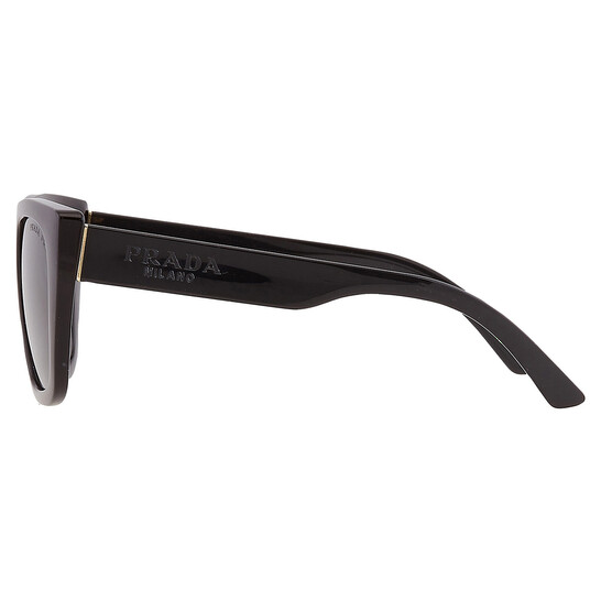 PRADA キャットアイフレムサンクラス PR24XS 1AB5Z1 Prada PR 24XS 1AB5Z1 52 Black Sunglasses